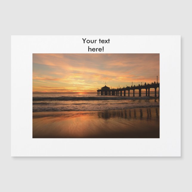 Pier beach sunset (Front)