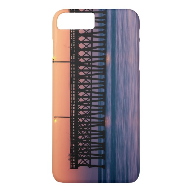 Pier beach sunset Case-Mate iPhone case (Back)