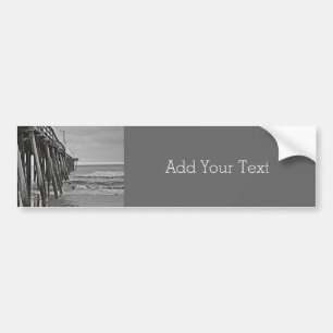 Pier by Shirley Taylor Bumper Sticker