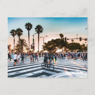 Pier Entrance (Santa Monica, CA) Postcard