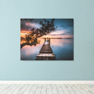 Pier for piers of Waiheke collection Canvas Print