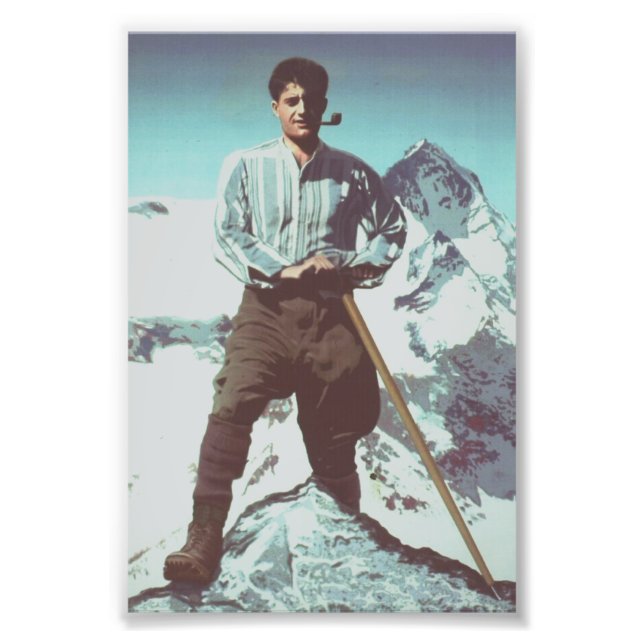 Pier Giorgio Frassati Mountaineer of the Spirit Photo Print (Front)