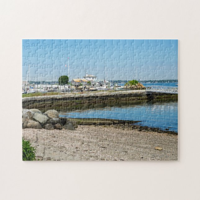 Pier in Newport Rhode Island Jigsaw Puzzle (Horizontal)