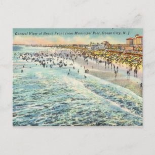 Pier, Ocean City, New Jersey Postcard