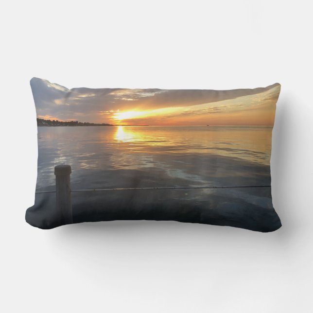 Pier Sunset Lumbar Cushion (Front)