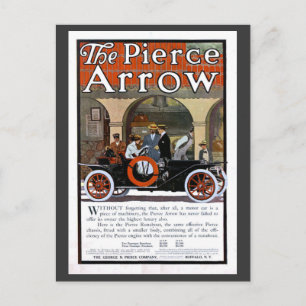Pierce Arrow Motor Car Postcard