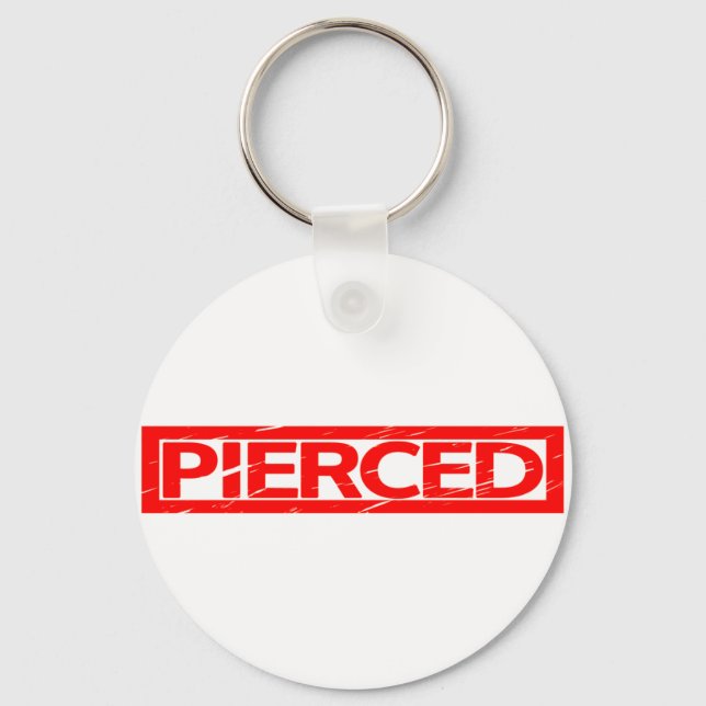 Pierced Stamp Key Ring (Front)