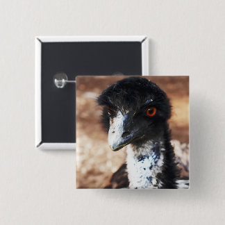 Piercing Eyes of the Outback 15 Cm Square Badge