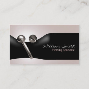 Piercing specialist Business card