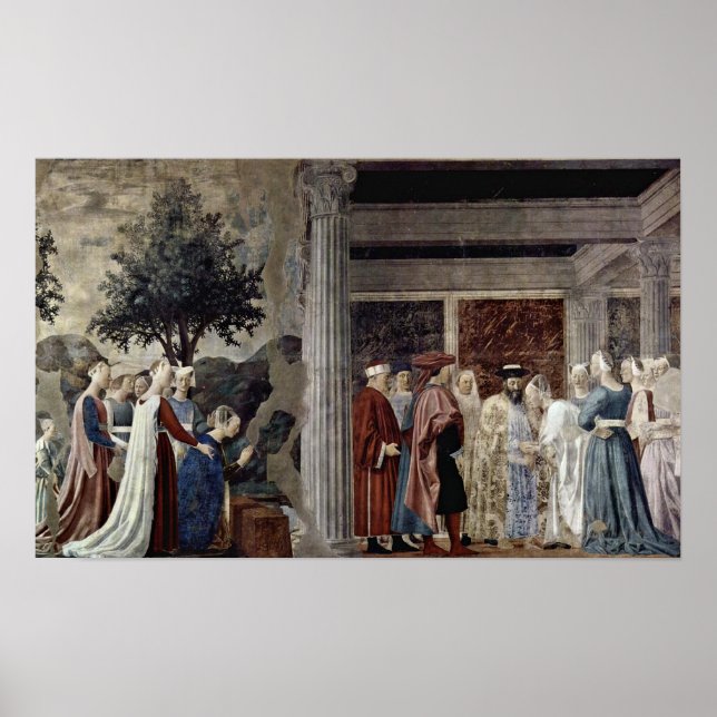 Piero della Francesca - Queen of Sheba Poster (Front)