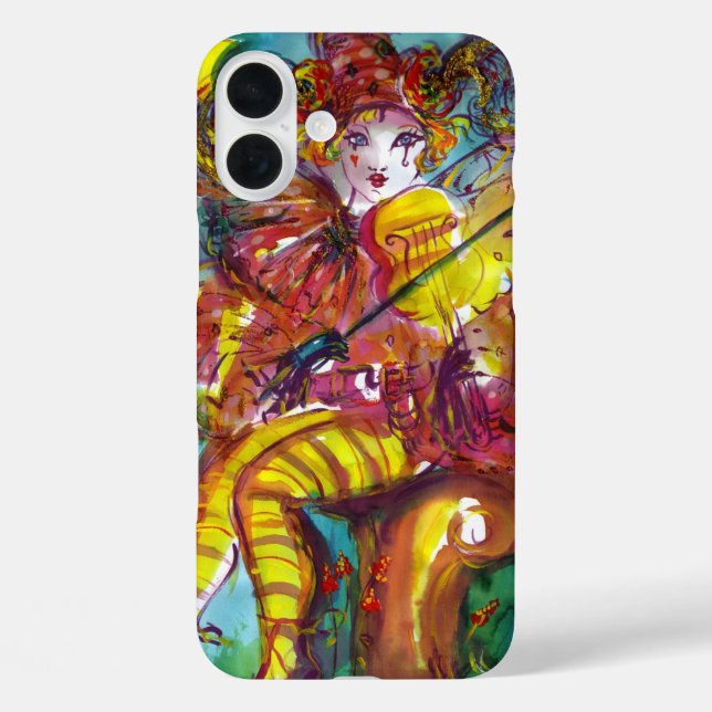 PIERO PLAYING VIOLIN / Venetian Carnival Night Case-Mate iPhone Case (Back)