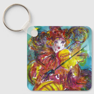 PIERO / Venetian Carnival Night Key Ring