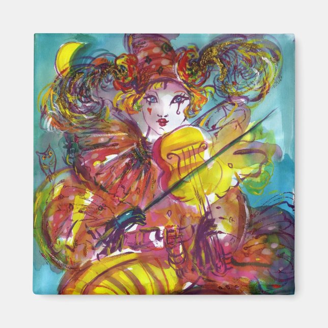 PIERO / Venetian Carnival Night Magnet (Front)