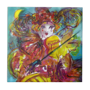 PIERO / Venetian Carnival Night Tile