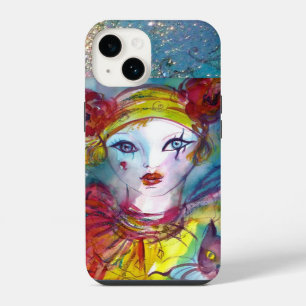 PIERO WITH CAT / Venetian Carnival iPhone 14 Case