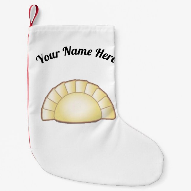 Pierogi Christmas Stocking (Front)