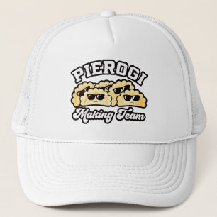 Pierogi Making Team Pierogi Maker Food Polish Trucker Hat