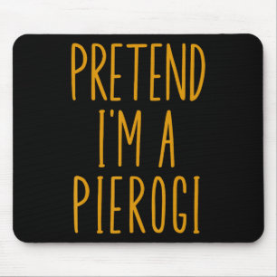 Pierogi Polska Poland Funny Food Dumpling Hallowee Mouse Pad