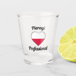 Pierogi Professional Shot Glass
