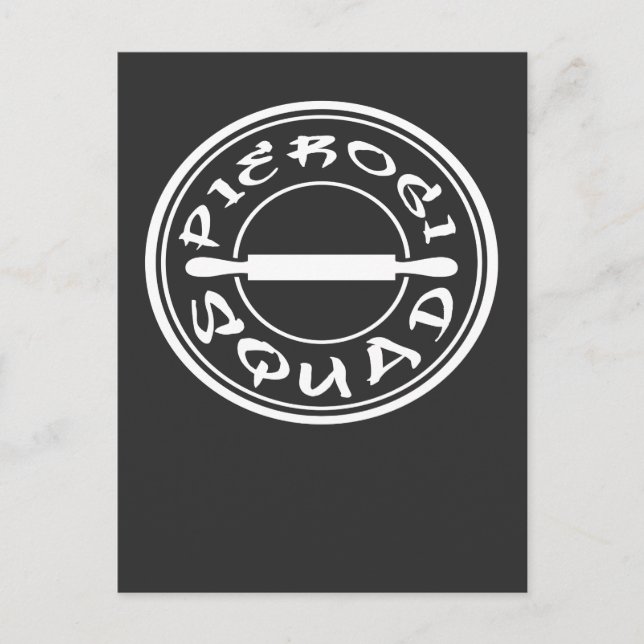 Pierogi Squad Polish Food Postcard (Front)