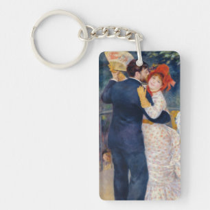 Pierre A Renoir A Dance in the Country Key Ring