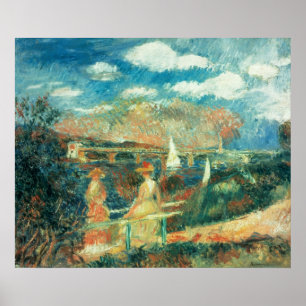 Pierre A Renoir   Banks of the Seine at Argenteuil Poster