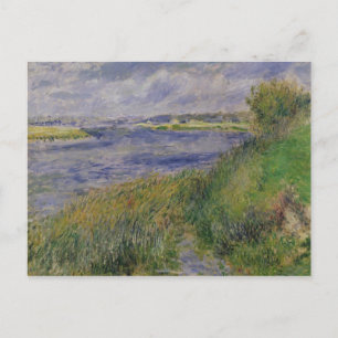 Pierre A Renoir   Banks of the Seine, Champrosay Postcard