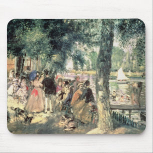 Pierre A Renoir Bathing on the Seine Mouse Pad