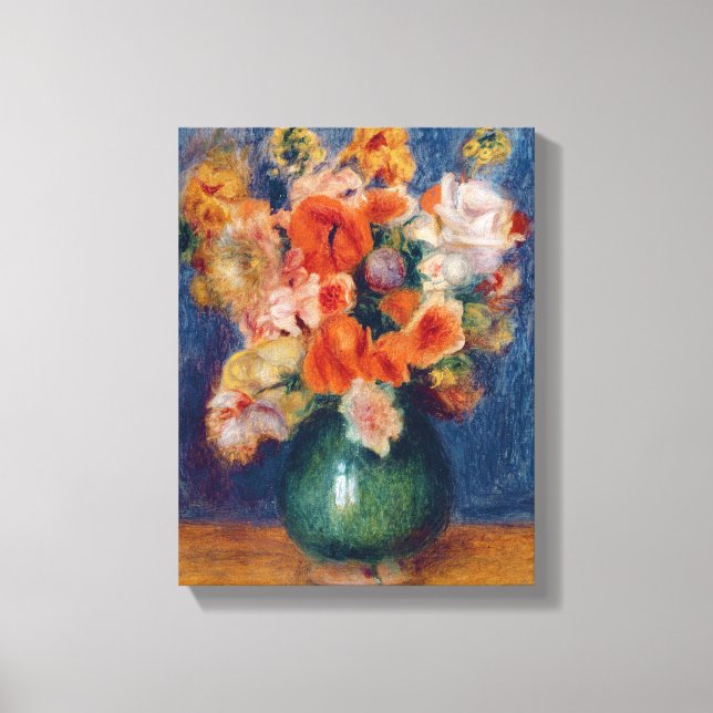 Pierre A Renoir | Bouquet Canvas Print (Front)