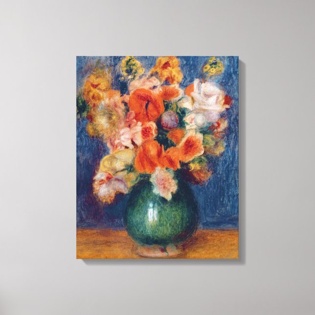 Pierre A Renoir | Bouquet Canvas Print (Front)