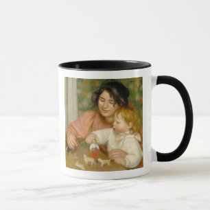 Pierre A Renoir Child with Toys Mug