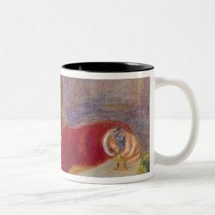Pierre A Renoir Claude Renoir at Play Two-Tone Coffee Mug