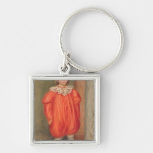 Pierre A Renoir Claude Renoir in a clown costume Key Ring