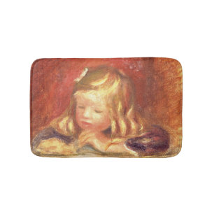 Pierre A Renoir Coco at the Table Bath Mat