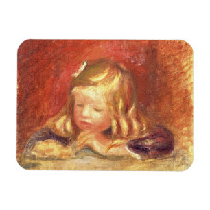 Pierre A Renoir Coco at the Table Magnet