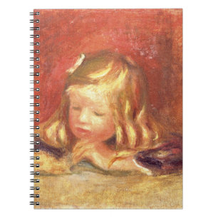 Pierre A Renoir Coco at the Table Spiral Notebook
