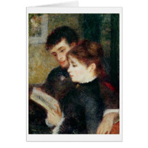 Pierre A Renoir Couple Reading