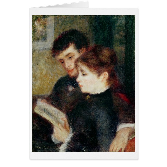 Pierre A Renoir | Couple Reading (Front)