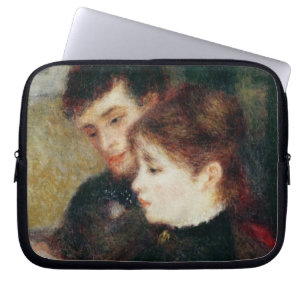 Pierre A Renoir Couple Reading Laptop Sleeve