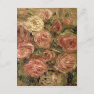 Pierre A Renoir Flowers Postcard