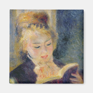 Pierre A Renoir Girl Reading Magnet