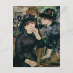 Pierre A Renoir   Girls in Black Postcard