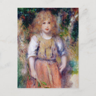 Pierre A Renoir Gypsy Girl Postcard