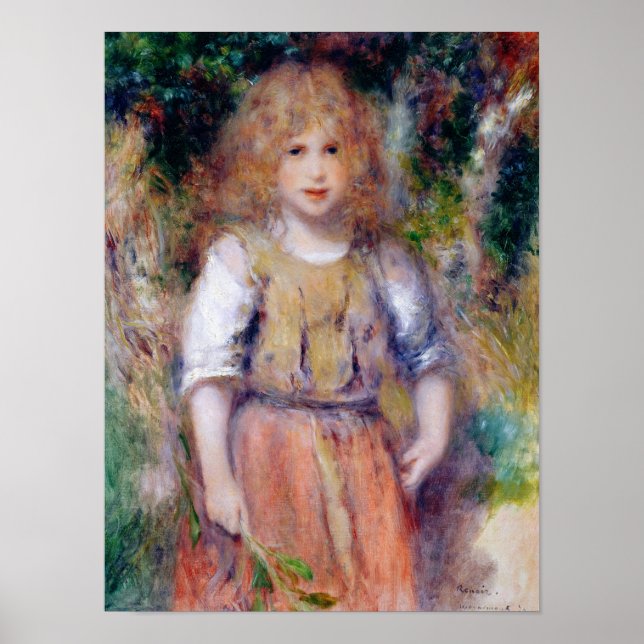 Pierre A Renoir | Gypsy Girl Poster (Front)