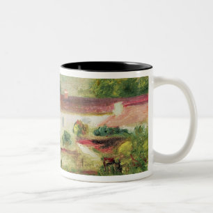 Pierre A Renoir House at Essoyes Two-Tone Coffee Mug