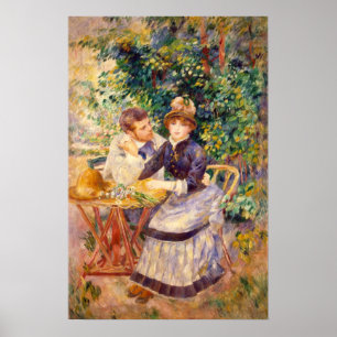 Pierre A Renoir   In the Garden Poster