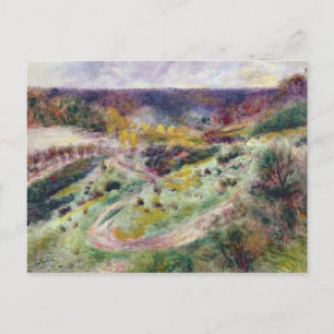 Pierre A Renoir Landscape at Wargemont Postcard