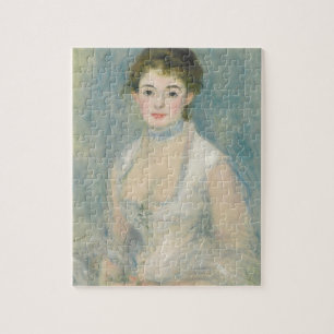 Pierre A Renoir Madame Henriot Jigsaw Puzzle