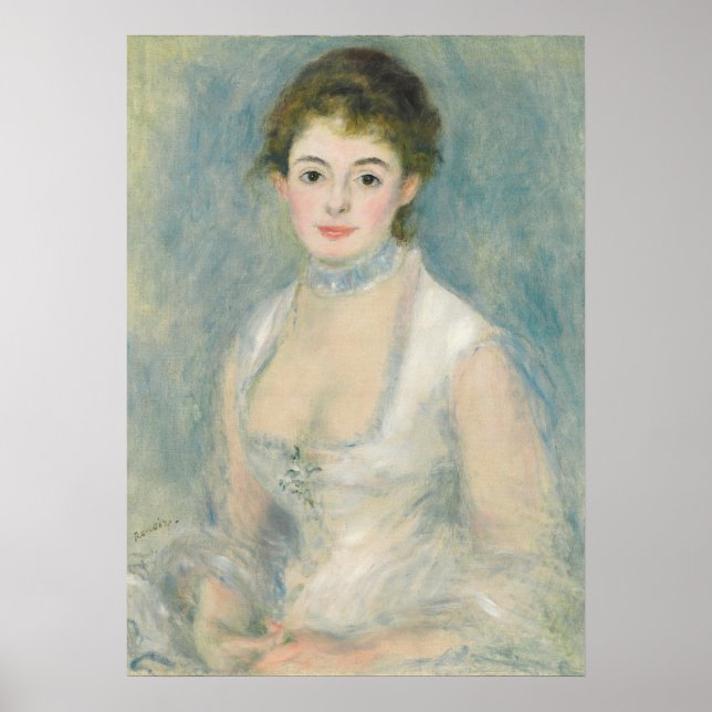 Pierre A Renoir | Madame Henriot Poster (Front)