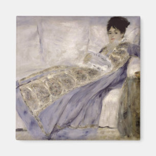 Pierre A Renoir Madame Monet on a Sofa Magnet